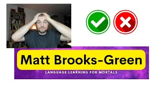 Matt Brooks Green is Wrong about Comprehensible Input -  Here's Why