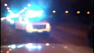 View from CPD Officer Jason Van Dyke's dashcam
