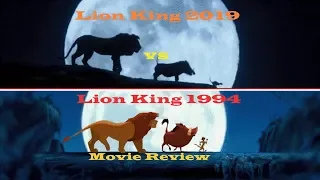 Lion King 1994 vs. Lion King 2019, Which version is better? || Double Movie Review