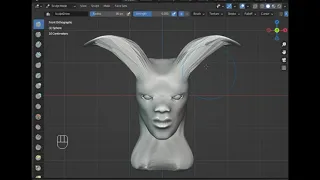 Sculpting Monster's Head in Blender