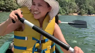 Kayak at lake Gregory