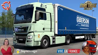 Euro Truck Simulator 2 (1.50) MAN TGX Euro6 by SCS Delivery to DLC Vive la France + DLC's & Mods
