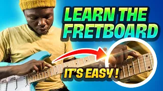 EASIEST way to Memorize the guitar FRETBOARD | Beginner Guitar Lesson