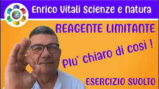 IL REAGENTE LIMITANTE. PICCOLO ESPERIMENTO ED ESERCIZIO SVOLTO.