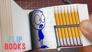 【Flip Book】 Pencilmate Can't Remember his Password！ -in- PENCILMATRIX - Pencilmation Cartoons-Part
