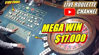 🔴LIVE ROULETTE | 💰 MEGA WIN 💲17.000 In Las Vegas Casino 🎰 $100 Chips Bets Exclusive ✅ 2024-05-22