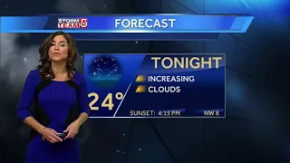 Video: Snow, icy mix moves in Friday
