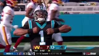 Cam Newton SCORES & Runs Across the field