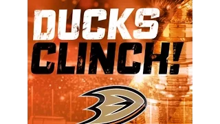 Anaheim Ducks (clinch a playoff spot)
