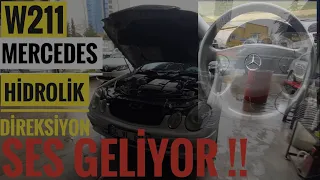 W211 mercedes hidrolik direksiyon SES problemi !! hydrolic wheel