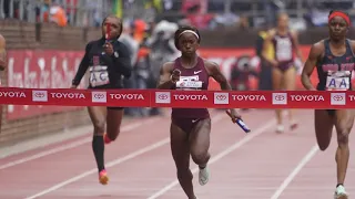 Texas A&M Tears Up The Track In Women's 4x100m At Penn Relays