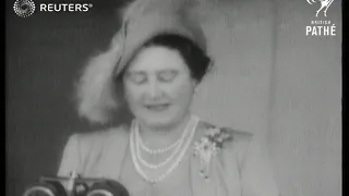 ROYAL: The Queen opens new home for disabled (1950)