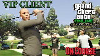 GTA 5 Playing Golf with DR. DRE  Vip Client Mission on Course