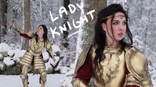 Wonder Woman but make it "Lady Knight"