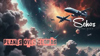 Planes over clouds