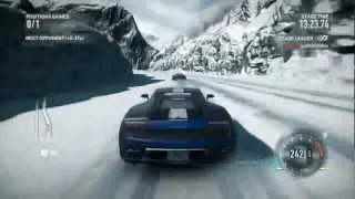 Need For Speed - The Run - Race down the mountain (Gameplay) (HD)