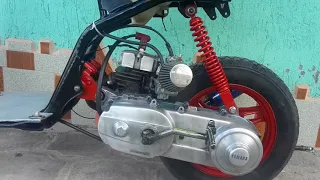 Yamaha jog 50 cc repotenciada