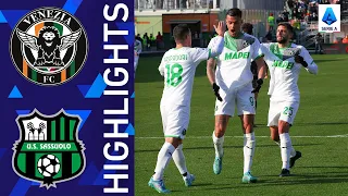 Venezia 1-4 Sassuolo | Berardi shines in emphatic Sassuolo win | Serie A 2021/22