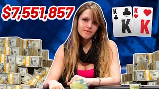 Poker Goddess Destroys Everyone in $7,551,857 Final Table!