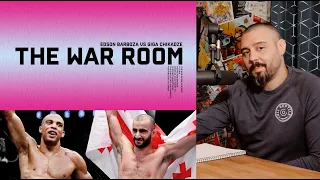 EDSON BARBOZA VS GIGA CHIKADZE - THE WAR ROOM EP. 133