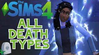 😈ALL DEATH TYPES☠️⚰️ | The Sims 4 | Up to Paranormal Pack👻