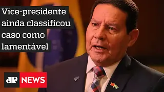 Mourão diz que Pedro Guimarães “falhou feio na parte moral” após acusação de assédio