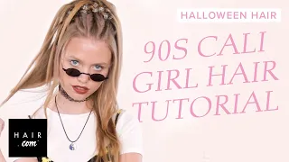 90s Cali Girl Halloween Tutorial | Hair.com