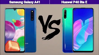 Samsung Galaxy A41 VS Huawei P40 lite E | Comparison | Specifications