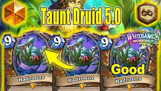 71% Winrate The Best Taunt Druid To Craft For Long & Fun Games At Whizbang's Workshop | Hearthstone