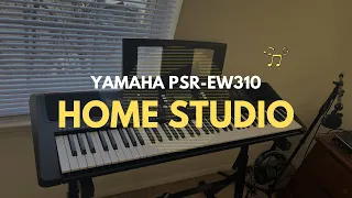 Unboxing the Yamaha PSR-EW310 || Home Studio Reveal