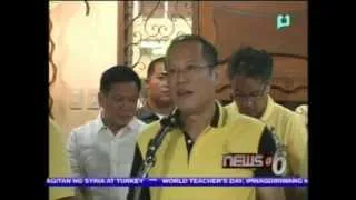 PNoy, pinangunahan ang proclamation ng LP sa lalawigan ng Pampanga