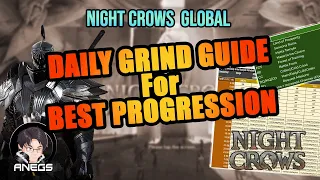 Night Crows Daily Grind Schedule for all Players! | Night Crows Global