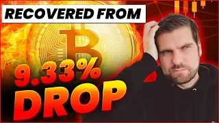 BITCOIN CRASH: BTC Erased 9.33% DROP but....