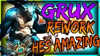 Paragon V44 NEW UPDATE JUNGLE GRUX REWORK INSANE DAMAGE| TANKY/ BEAST DAMAGE| HE SHREDS PEOPLE |