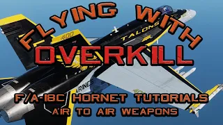 Flying DCS World With OverKill: F/A-18C Hornet: A2A Weapons and Modes