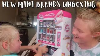 NEW MINI BRANDS TOYS UNBOXING + REVIEW