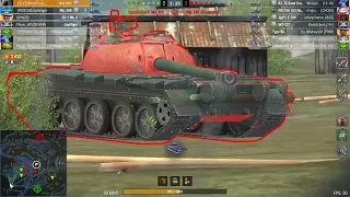 Chieftain Mk.6/B-C 25t/E100/Chimera - World Of Tanks Blitz Replay