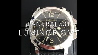 Panerai 531 GMT 40,000ft in the sky