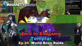 Insanity FlyFF - ZTE Templar Series Ep.20 - World Boss Raids!