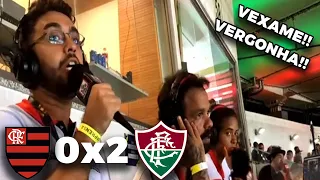 VEXAME!! - REAÇÕES FLAMENGUISTAS - FLAMENGO 0X2 FLUMINENSE