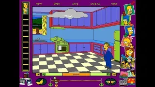 Steamed Hams but it's remade in Simpsons Cartoon Studio (Windows 95)