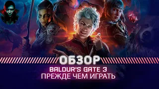 Baldur's Gate 3 ПРЕЖДЕ ЧЕМ ИГРАТЬ 2023