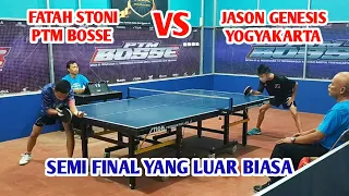 Fatah Stoni PTM Bosse vs Jason Genesis Yogyakarta ||| Turnamen Tenis Meja pelajar PTM Bosse 2023