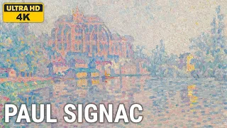 Paul Signac: A collection of 10 oil paintings with title and year, 1899-1903 [4K]