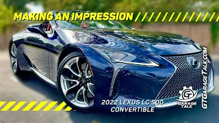 Making an Impression: 2022 Lexus LC 500 Convertible