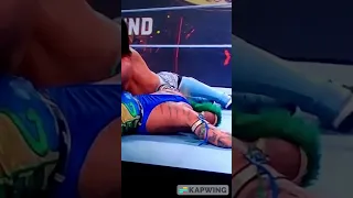 AJ Styles and Edge do Double Submission on Rey Mysterio during World Heavyweight Title Match