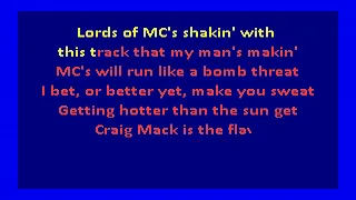 Craig Mack  - Flava In Ya Ear (karaoke)