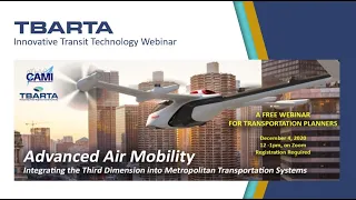 Advanced Air Mobility:  Integrating the Third Dimension into Metropolitan Transportation Systems