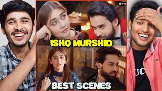 Ishq Murshid Cute And Romantic Best Scenes  Reaction 😂❤ | Bilal Abbas & Dur-e-Fishan