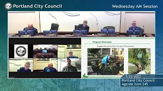 Portland City Council Meeting AM Session 03/22/23